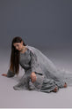 Grey Pakistani Wedding Dress