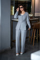 Grey Western Dress For Women
