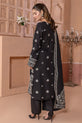 Jet Black Pakistani Plus Size Dress 