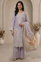 Lavender Pakistani Casual Dress
