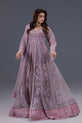 Lavender Pakistani Mehndi Dress