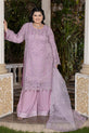 Lavender Readymade Pakistani Dress in UK