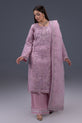 Lavender Readymade Pakistani Eid Dress