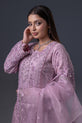 Lavender Readymade Pakistani Formal Dress