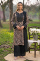 Leopard Print Linen Suit