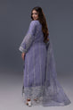 Lilac Readymade Pakistani Party Wear Dress