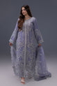 Lilac Readymade Pakistani Plus Size Dress