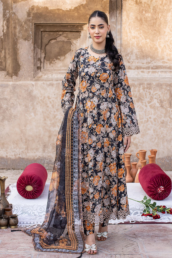 Long Pakistani Eid Dress 