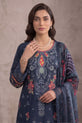 Midnight Blue Pakistani Casual Wear