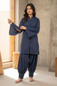 Midnight Navy Pakistani Kurta Pajama