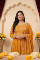 Mustard Gold Formal Dress