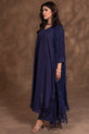 Navy Blue Pakistani Eid Dress