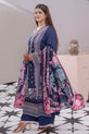 Navy Blue Pakistani Summer Dress