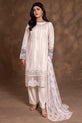 Off White Pakistani Salwar Kameez