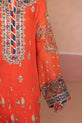 Orange Pakistani Wedding Dress