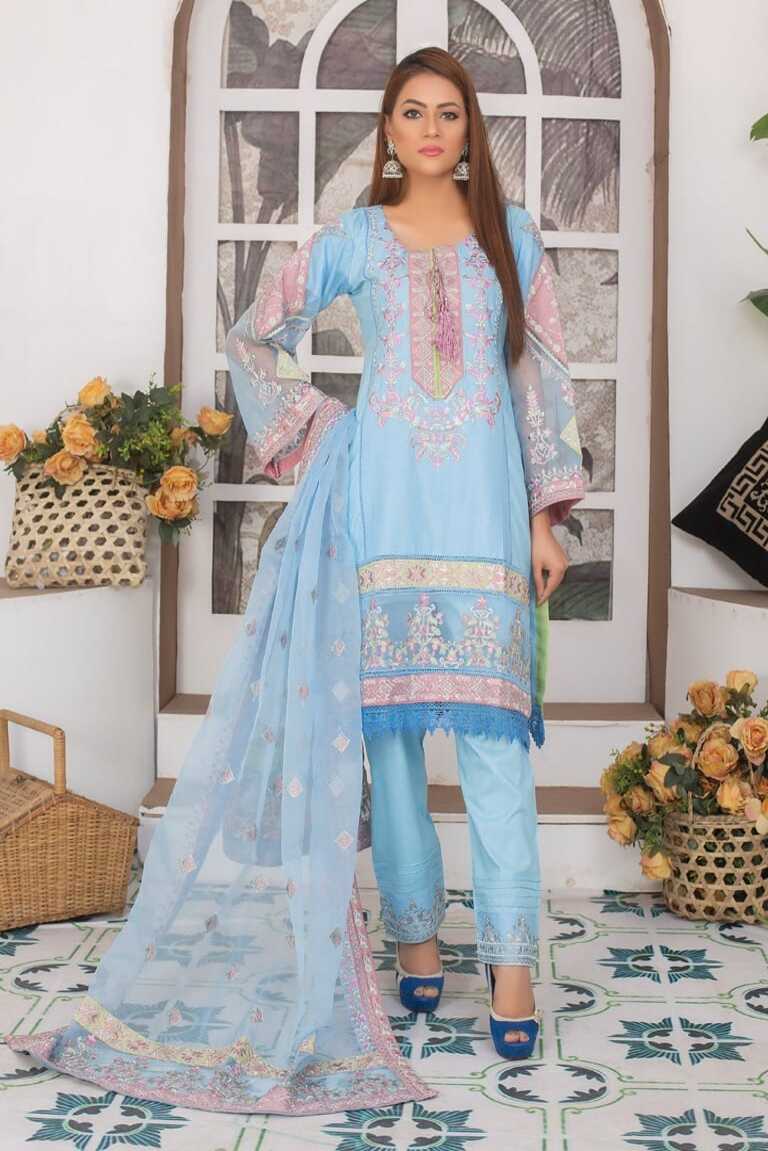 Readymade Luxury Pret By Zarqun-BY10