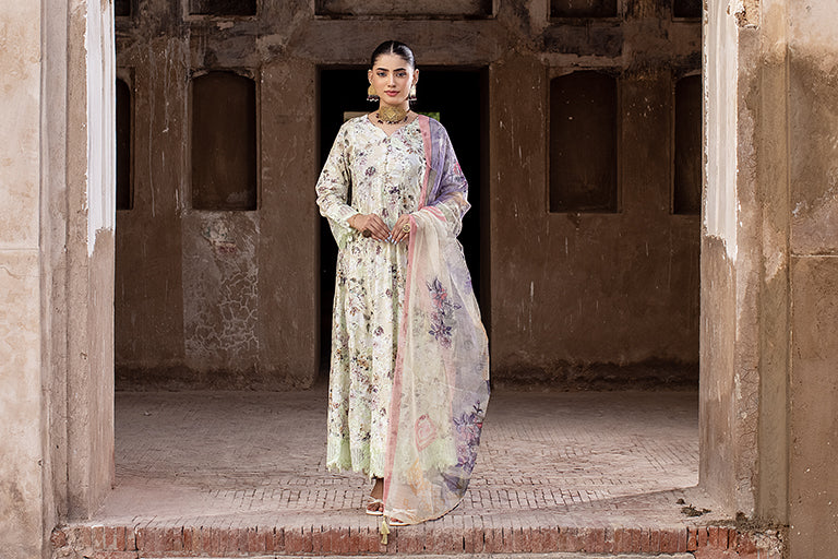 Pakistani Lawn Suit For Women