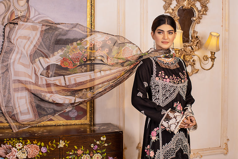 Pakistani Designer Black Dress