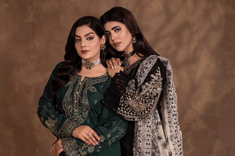 Pakistani Winter Dresses For Women