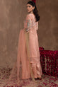 Peach Color Pakistani Party Wear Dress