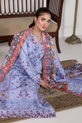Periwinkle Blue Pakistani Party Wear Dress