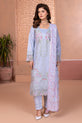 Powder Blue Pakistani Party Wear Dress