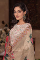 Printed Light Beige Pakistani Salwar Kameez
