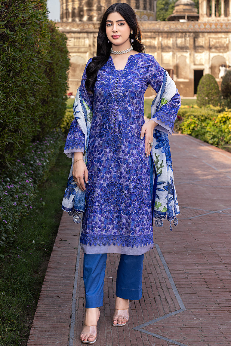 Printed Pakistani Summer Dress