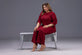 Red Georgette Co-ord Pakistani Summer Dress