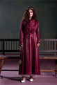 Refined 3-Piece Dark Wine Outfit
