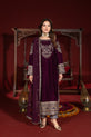 Regal Plum Pakistani Suit 
