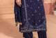 Royal Blue 3-Piece Pakistani Suit
