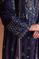 Royal Blue 3-Piece Pakistani Summer Dress