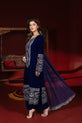 Royal Blue Pakistani Party Wear Dress