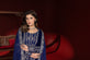 Royal Blue Pakistani Velvet Dress