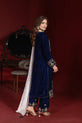 Royal Deep Blue Pakistani Party Wear Dress
