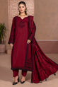 Royal Maroon 3-piece Dress