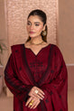 Royal Maroon 3-piece Dress For Women