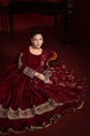 Royal Maroon Pakistani Formal Dress
