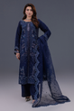 Royal Navy Pakistani Wedding Dress