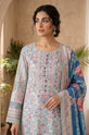 Sage Blue Pakistani Designer Dress