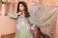 Sage Green Embroidered Dress For Eid 