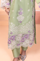 Sage Green Embroidered Pakistani Suit UK