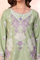 Sage Green Embroidered Pakistani Summer Dress