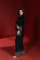 Stunning Black Pakistani Party Wear Dress
