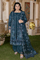 Teal Blue Pakistani Dress For Eid 