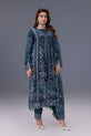 Teal Blue Pakistani Eid Dress