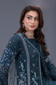 Teal Blue Pakistani Formal Dress