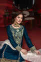 Teal Readymade Pakistani Casual Wear