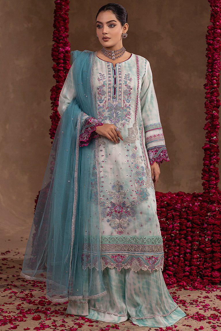 Tie Dye Pakistani Mehndi Dress